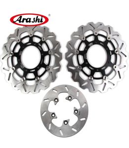 ARASHI For SUZUKI GSXR 600 750 2008 2014 Front Rear Brake Rotors Disk Disc GSX R GSXR GSXR1000 2009 2010 2011 2012 20139935806