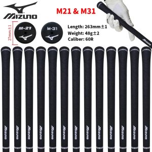 Produkty 13pcs/ Set Golf Grips Mizun* M21/ M31 WRAP Guma rdzeń drewniana golf kluby golfowe Hurtowe
