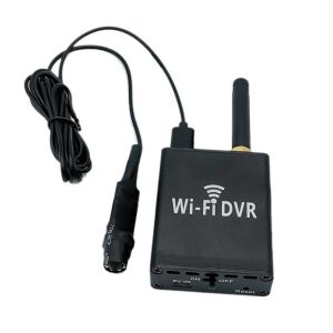 Sistem Taşınabilir Batarya Güçlü 1080p Mini WiFi DVR Kamera Kitleri 1CH CCTV DVR OnVIF AHD DVR P2P Video Ses DVR Kaydedici TF Kart Yuvası