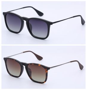 Óculos de sol de alta qualidade Chris lentes polarizadas reais homens Mulheres óculos de sol com pacotes de casos de couro marrom ou preto acessórios de varejo de varejo9760727