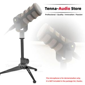 Ayarlanabilir Yükseklik Tripod Masaüstü Mikrofon Stand ROD PODMIC POD MIC Masa Boom Mike Rack Tutucu Masa Montaj Braket