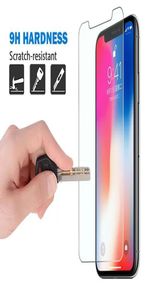 Bildschirm Beschützer Temperiertes Glas für iPhone 12 11 Pro Max X XS Max 8 7 6 Plus Samsung Styles Schutzfilm7815824