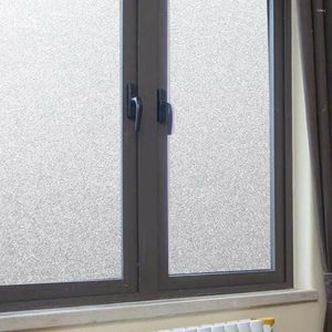 Naklejki okienne Film Windows Glass Glass Kontrola ciepła naklejka samoprzylepna prosta instalacja sypialnia gospodarstwa domowego