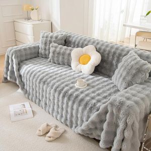 Decken Kunstfell Herbst Winter Warm Decke Luxus gewichtete weiche gemütliche Wärme Sofa Wohnkultur