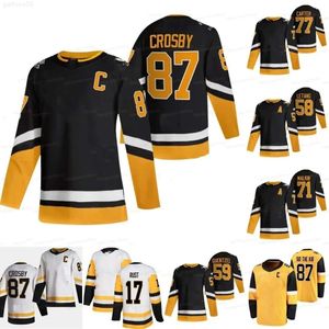 Hockey Trikot Pittsburgh Lars Eller Drew O'Connor Rickard Rakell John Ludvig Jeff Carter Chad Ruhwedel Matt Nieto Ryan Shea Penguins Noel Acciari