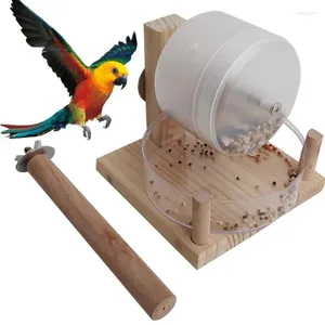 Altre forniture per uccelli Contenitore per alimenti parrocchiali per alimenti per pappensiere ciotole per alimentazione riutilizzabili Accessori a gabbia Birdfeeder per