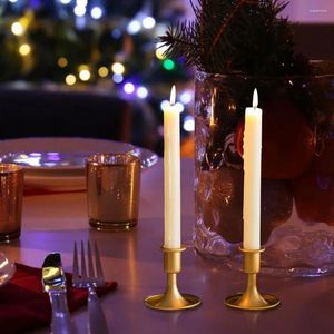 Titulares de vela Titular da Páscoa Golden Taper Vintage Candlestick de ferro para a mesa de casamento Mesa central Pieces de Natal Aniversário