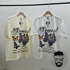 Printed T-shirt Ctton Round Neck T Shirts Men's and Women's Top Tee 2024ss