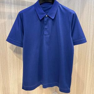 Men's Casual Shirts High Street ZZ Fashion Business Style Polo Shirt Oversized T-shirt Streetwear Cotton Crop Top Tees Woman Clothes