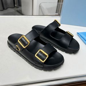 Designer Sandalo Donna in pelle Slide Platform Platform Platform Fassone Tessuto Muli Paglie di paglia Casa Summer Beach