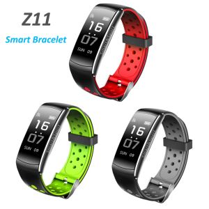 Opaski na rękę Z11 IP68 Wodoodporny zegarek Smartband Watch Tress Breci Monitor Smart Bransoleta Fitness Tracker Bluetooth Blaetooth PK S2 S2