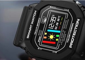 Bileklikler Tek Parça Yepyeni X12 Sport Watch Cassioe Style Heart Beat kan basıncı testi