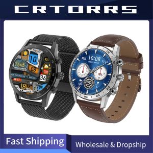 Watches 2022 MĘŻCZYZN DIGRATYCZNY SMART WATT Tracker fitness IP68 Waterproof Sports Watches Electronic Bluetooth Call Smartwatch na iOS Android