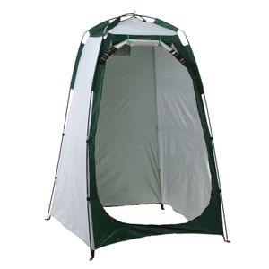 Banheiro de chuveiro de praia portátil Tentada Sun Rain Shelter Shelter Barrat com janela para camping ao ar livre 240327