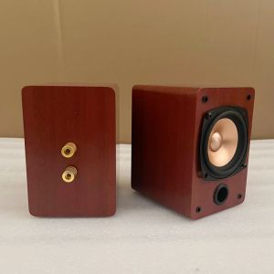 Speakers KYYSLB 3 Inch Full Frequency Speaker Amplifier Wooden Fever Passive Bookshelf Speaker Diy Computer Audio HIFI LoudSpeaker