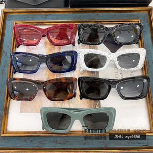 2024 Neue hohe Qualität 10% Rabatt auf Luxusdesignerin Neuer Sonnenbrille für Männer und Frauen 20% Rabatt auf Katze Augenplatte Ins Modetrend NET ROT