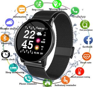 Smart Watch Men Kvinnor Pouch Screen Blood Pressure Heartwat