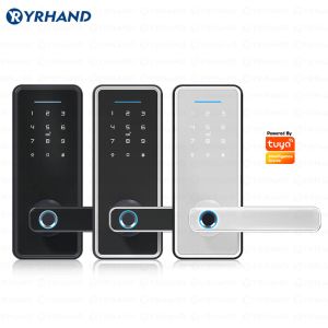 Lock Tuya APP Hidden Cabinet Lock Hidden Cabinet Lock Biometric Smart Fingerprint Electronic Password RFID Card Door Lock