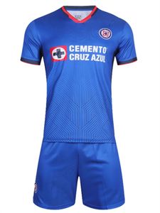 Prezent świąteczny 2324 Dziewczyna Cruz Azul fanów edycja Rugby Football Shirt Mężczyźni i dzieci domowe gry na koszulki piłkarskie Zestawy Unif 240319