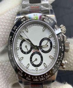 Laojia men039s ditongna seri panda seis agulha de tempo multifuncional de aço mecânico automático Watch3032452