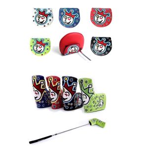 Produkte Golf Putter Headcover Clown Cover Haken und Loop Fordera