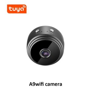 Câmeras Tuya A9 Mini 1080p Câmera IP Smart Life App Wi -Fi Segurança Home Home Nanny Video Videoveillance