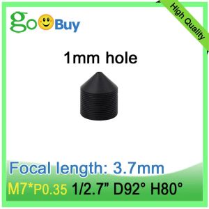 Filtreler M7 EFL 3,7mm Pinshole lens 1mm keskin delikli mini CCTV Kamera MicroPore M7 Ping Hole HD için HD M7 Mini Lens