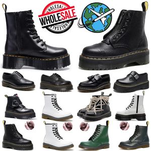 2024 Doc Marteens stövlar för män Kvinnor Booties Sandaler Designer Sneakers Oxford Bottom Ankel Classic Outdoor Sandal Men Women Boot