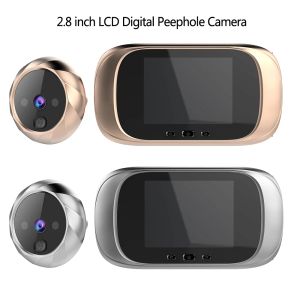 Clothing 2.8 Inch Tf Lcd Screen Digital Doorbell 90 Degree Door Eye Doorbell Electronic Peephole Door Camera Viewer Outdoor Door Bell