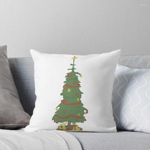 Pillow Christmas Tree Throw Anime Girl Luxury Case Decorative Sofa