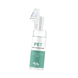 Aparel para cães Pets Limpando Brush 150ml arruela de garrafa com espuma de limpador de cachorros para gatinho cheiro de gatinho Lavagem de raça grande