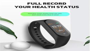 New Sports Watch M4 Pro Smart Bracelet Waterproof Heart Rate Blood Pressure Fitness Bracelet Smart Watch For Android Ios4351340