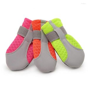 СОБАЗНАЯ ОБЕСПЕЧЕНИЯ LEASURE маленькая обувь Summer Pet Walk Walk Shoe Soft Sole Soleshipl Boots. Не скользящие кроссовки для щенков маленьких собак (S/M/L/XL)