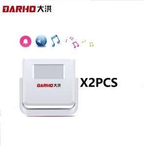 Дверные звонки Darho 2pcs Оптовая беспроводная гость