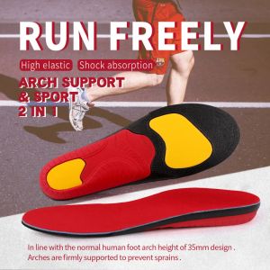 Accessories 3ANGNI Arch Support Sport Insoles for Women Men Shock Absorption Orthopedic Shoe Pad U Cup Cushion Heel Tight Protect Ankles