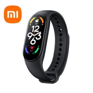 Bileklik orijinal Xiaomi Mi Band 7 NFC Akıllı Saat bileziği Çin Sürümü Çin Edition En Son !!! STCOK'da şimdi!