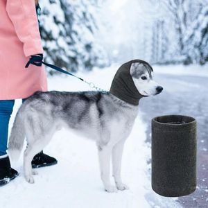 Hundkläder öronskydd inslag ljudsäker stretchig muffs brusreducering avkoppling varmare för hundkatter