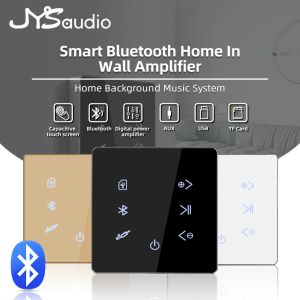 アンプミニオーディオアンプBluetooth 4チャンネルアンプアンプアンプハイフィステレオマルチファンクション音楽パネルホームシアターサウンドシステムホテル