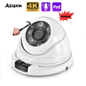 Telecamere 2,8 mm largo angolo 8MP 4K fotocamera ip 4K Rilevamento umano esterno AI H.265 onvf CCTV Metal Dome IR 5MP 4MP POE Video Security Camera