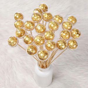 Gift Wrap 100pcs Chocolate Ball Holder Flower Candy Bouquet DIY Fixed Base Truffle Liner Packaging For Valentines Day