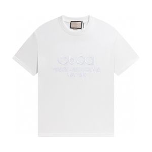 둥근 목 말 디자이너 티셔츠 셔츠 셔츠 의류 패션 티 브랜드 Tshirt 짧은 슬리브 여름 패션 하이 스트리트 면화