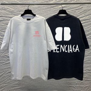 Mens designer tees t shirt anpassade kvinnor mode färgat tyg med bekväm och mjuk textur graffiti bokstav på bröstet löst fit skjortor s-2xl