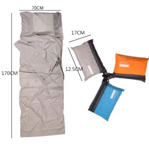 Gear 3 Colors Ultralight Outdoor Sleephing Bag Liner Polyester Ponge