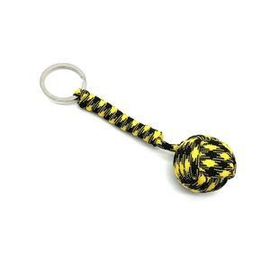 Dokuma Paracord Lanyard Keychain Açık Hava Hayatta Kalma Taktik Kendini Savunma Askeri Halat Kablos Kablo Top kolye Keyasyon1. Paracord Keychain Survival Dişli için