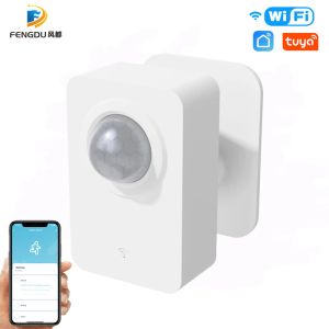 Detector Tuya Smart Wi -Fi PIR Sensor de movimento de movimento Passivo Detector Infravermelho Sensor de Movimento Wi -Fi Para Automação de Casa Sistema de Alarme para Casa