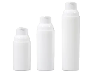 Şişeler 10pcs 30/50/75ml Boş havasız kozmetikler boş şişe pompası plastik işleme uygun seyahat şişe havasız vakum sıcak satış