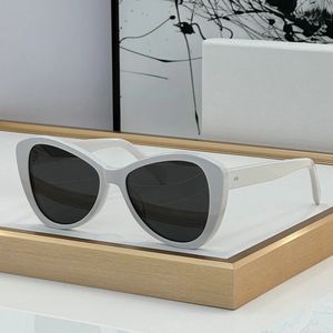 نظارات شمسية عالية الجودة للعلامة التجارية ، مصمم الأسيتو ، للنساء في الحمض الأسود في الهواء الطلق للأشعة فوق البنفسجية UV400 240322