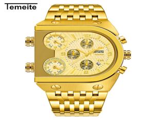 New Pattern Special Watch Watch Fashion Antry Thro -Zone больше функциональных календаря сталь принесит Quartz Watches Men Sport Maste9832913