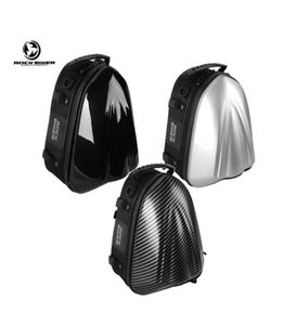 Rock Biker Motosiklet Kask Torbası Su Geçirmez Sert Kabuk Motokros Sırt Çantası Üst Kılıf Moto Arka Koltuk Çantası Alforjas Para Moto Racing RI9009670