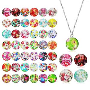 収納ボトル50 PCS Glass Cabochons Domes Stones Craft Gems Crafts Making Gemstone